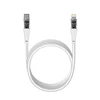 Qualo QTCN-CL-00 Transparent Nylon Cable USB-C – Lightning / 12W / 1.5m / baltas
