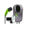 „Qoltec EV2w1 Type 2“ įkrovimo stotelė | 22 kW | „Wi-Fi“ | TUYA | LCD | RFID | 3 fazės | Sieninė dėžutė | 5 m