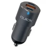 Quick Greitas QC-420 automobilinis įkroviklis su USB / 2x USB-C 60W