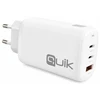 Quick Quik Accessories QG-311 GaN 2x USB-C / USB Charger 65W