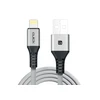 USB kabelis Quick USB-A - Lightning 1,5 m pilkas (4752168141250)