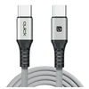 Quick USB-C - USB-C kabelis 1,5 m pilkas (4752168141274)