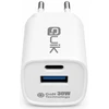 Quick Quik Accessories QG-322 GaN USB-C / USB Charger 30W