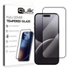 Quik Priedai Pilnai padengiantis grūdintas stiklas Apple iPhone 16 Pro Max