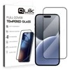 Quik Priedai Pilnai Uždengiantis Grūdintas Stiklas Apple iPhone 16 Plus