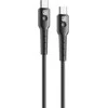 Quik Accessories QK-1011 Soft Silicone 60W Charging &amp; Data Cable USB-C to USB-C 1m