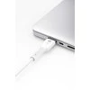 „Quik Accessories QK-1012“ minkštas silikoninis 60 W įkrovimo ir duomenų perdavimo laidas, USB-C į USB-C, 1 m