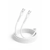 Quik Accessories QK-1012 Soft Silicone 60W Charging &amp; Data Cable USB-C to USB-C 1m