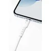 Quik Accessories QK-1022 Soft Silicone 27W Charging &amp; Data Cable USB-C to Lightning 1m