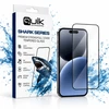 Quik Accessories SHARK serijos aukščiausios kokybės stiprus pilnas dangtelis grūdintas stiklas skirtas Realme GT 8