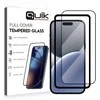 Quik Priedai Pilnai Uždengiantis Grūdintas Stiklas Apple iPhone 16 Plus