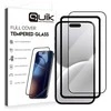 Quik priedai, visiškai padengiantis grūdintą stiklą, skirtas Apple iPhone 16