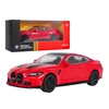 Rastar BMW M4 CS metalinis modelio automobilis 1:43 raudonas