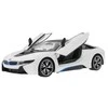 BMW i8 balta RASTAR modelis 1:14 Zdalnie sterowane auto + pilot 2,4 GHz