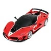 Radijo bangomis valdomas automobilis Ferrari raudonas