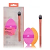 Set Real Techniques: Miracle Makeup Sponge Rožinė + Miracle Makeup Sponge Oranžinis + Real Techniques Eyeshadow 242