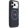 Red Bull Raudona Bull Raudona Bull Silicone mėlynos spalvos Ring MagSafe dėklas skirtas Apple iPhone 17 Pro Navy