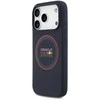 Red Bull Raudona Bull Raudona Bull Silicone Raudona Ring MagSafe dėklas skirtas Apple iPhone 17 Pro Navy mėlynos spalvos