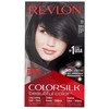 Revlon Colorsilk Permanent Hair Dye 11 Soft Juodas, 130 ml