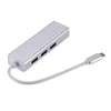 „RoGerAD15642“ USB-C šakotuvas - skirstytuvas 3 x USB 3.0 / RJ45