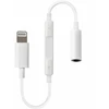 RoGer Adapteris 3.5 mm to Lightning Audio Adapteris + Volume Control for Apple Baltas