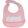 Roger RoGer Baby Apron silicone Rožinė