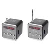 „RoGer“ belaidis „Bluetooth“ garsiakalbis su FM radiju / laisvų rankų įranga / LED / AUX / USB / 3W