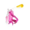 RoGer Full Dry snorkling Mask S/M Rožinė