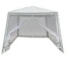 Roger Palapinė sodo vakarėlių paviljonas komercinė pavėsinė Balta 2,4X2,4 m