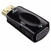 RoGer HDMI to VGA (+Audio) Converter juodas