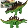 KIK Nuotoliniu būdu valdomas dinozauras RC Stegozauras eina šviečia riaumoja