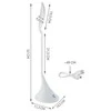 RoGer LED Desk Lamp USB / 360 °/ 1W / Baltas