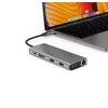 „RoGer MST“ 12in1 „Lite“ doko stotelė, USB-C į 2x HDMI / 4x USB3.0 / SD/TF / VGA / LAN