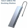 „Roger MST 12in1“ USB-C prijungimo stotelė / replikatorius (RO-DOCK12IN1PD)