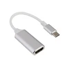 USB adapteris Roger RoGer multimedijos adapteris USB-C į HDMI (4K @ 30Hz, 1080P @ 60Hz) Sidabrinis