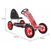 RoGer pedalų gokartas vaikams