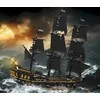 Roger Konstruktorius Piratų laivas Juodas 3180 el.