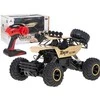 Ikonka RC automobilis Rock Crawler 1:12 4WD METAL aukso spalvos