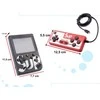 RoGer Retro mini Game console with 400 games / 3 inch color screen / TV output / Juodas + Remote