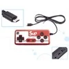 RoGer Retro mini Game console with 400 games / 3 inch color screen / TV output / Juodas + Remote