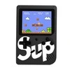 Roger HQ R1 8bit nešiojama retro žaidimų konsolė su 400 žaidimų, 3 colių LCD ekranas su RCA kabeliu ir TV, Juodas