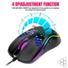 RoGer S4 Pelė su laidu žaidimams DPI 7200 / RGB