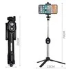 RoGer Selfie Stick + trikojo stovas su Bluetooth nuotolinio valdymo pultu