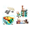 RoGer Set "Supermarket" with cash register, shopping cart and accessories