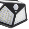 RoGer saulės lempa su halogeniniu 100 LED judesio jutikliu