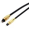 RoGer TOSPD2M SPDIF Toslink optinis garso kabelis 2m, auksinis