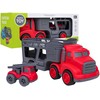 Roger Set of Vehicles: Tow Truck + Fire Trucks