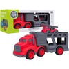 Roger Set of Vehicles: Tow Truck + Fire Trucks