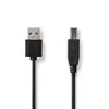 RoGer USB 2.0 AM-BM Spausdintuvas Cable 2m