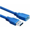 RoGer USB-A Extension Cable 5Gbps / 3m / mėlynas